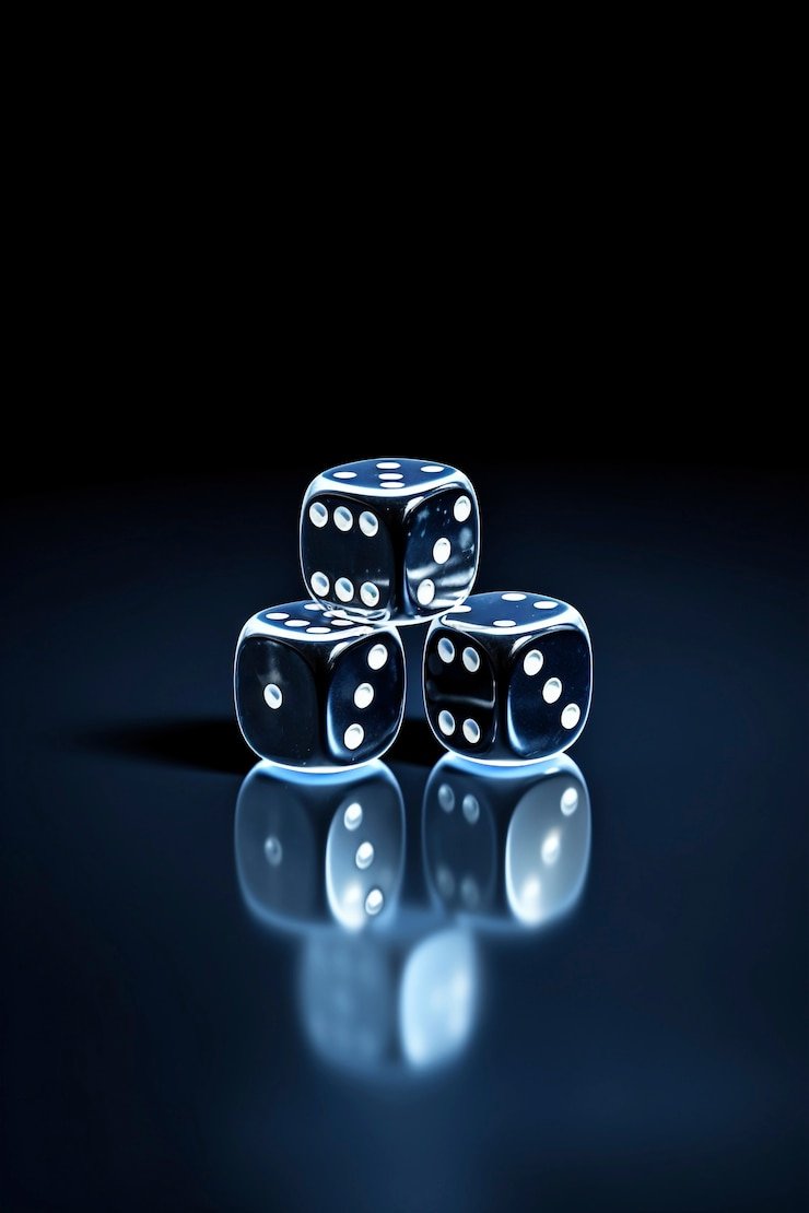 Tampilan meja Qiu Qiu dengan kartu dan chip di platform hbo 9